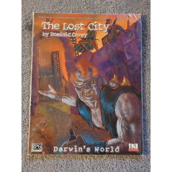 The Lost City by Dominic Covey Darwin's World RPG d20 - Picture 1 of 2
